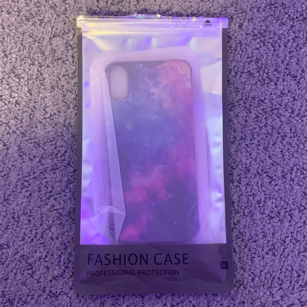 Galaxy Print Phone Case iPhone XS